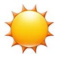 ☀️ Emoji Sol en Samsung One UI 2.5.