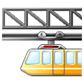 Émoji 🚟 Train Suspendu sur Samsung One UI 2.5.