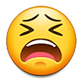 😫 Emoji müdes Gesicht Samsung One UI 2.5.