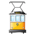 Émoji 🚊 Tramway sur Samsung One UI 2.5.