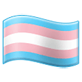 🏳️‍⚧ Emoji Bandera del orgullo transgénero en Samsung One UI 2.5.