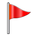 Emoji 🚩 Bandierina Rossa su Samsung One UI 2.5.