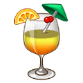 Émoji 🍹 Cocktail Tropical sur Samsung One UI 2.5.