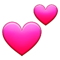 💕 Emoji zwei Herzen Samsung One UI 2.5.