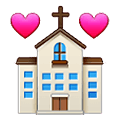 💒 Emoji Iglesia Celebrando Boda en Samsung One UI 2.5.
