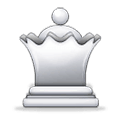 ♕ Emoji Reina del ajedrez blanco en Samsung One UI 2.5.