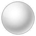 Emoji ⚪ Cerchio Bianco su Samsung One UI 2.5.