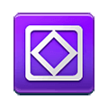 Emoji ⛋ Diamante bianco  nel quadrato su Samsung One UI 2.5.
