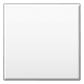 Emoji ⬜ Quadrato Bianco Grande su Samsung One UI 2.5.