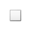 ▫️ Emoji kleines weißes Quadrat Samsung One UI 2.5.