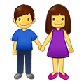 👫 Emoji Homem E Mulher De Mãos Dadas na Samsung One UI 2.5.