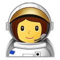 Émoji 👩‍🚀 Astronaute Femme sur Samsung One UI 2.5.