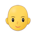 Emoji 👩‍🦲 Donna: Calvo su Samsung One UI 2.5.