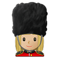 Emoji 💂🏼‍♀️ Guardia Donna: Carnagione Abbastanza Chiara su Samsung One UI 2.5.
