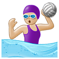🤽🏼‍♀️ Emoji Mujer Jugando Al Waterpolo: Tono De Piel Claro Medio en Samsung One UI 2.5.