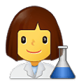 Émoji 👩‍🔬 Scientifique Femme sur Samsung One UI 2.5.