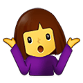 🤷‍♀️ Emoji Mulher Dando De Ombros na Samsung One UI 2.5.