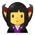 🧛‍♀️ Emoji Mulher Vampira na Samsung One UI 2.5.