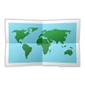 Emoji 🗺️ Mappa Mondiale su Samsung One UI 2.5.
