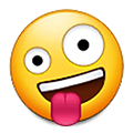 Emoji 🤪 Faccina Impazzita su Samsung One UI 2.5.