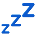 Emoji 💤 Sonno su Samsung One UI 2.5.