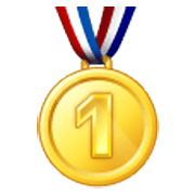 Emoji 🥇 Medaglia D’oro su Samsung One UI 3.1.1.