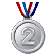 🥈 Emoji Medalha De Prata na Samsung One UI 3.1.1.