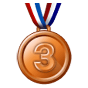 🥉 Emoji Bronzemedaille Samsung One UI 3.1.1.