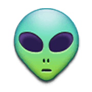 Emoji 👽 Alieno su Samsung One UI 3.1.1.