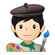 🧑🏻‍🎨 Emoji Artista: Tono De Piel Claro en Samsung One UI 3.1.1.