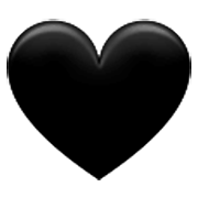 🖤 Emoji Corazón Negro en Samsung One UI 3.1.1.