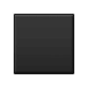 ◼️ Emoji mittelgroßes schwarzes Quadrat Samsung One UI 3.1.1.