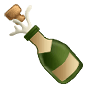 Émoji 🍾 Bouteille De Champagne sur Samsung One UI 3.1.1.
