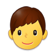Emoji 👦 Bambino su Samsung One UI 3.1.1.