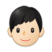 👦🏻 Emoji Niño: Tono De Piel Claro en Samsung One UI 3.1.1.