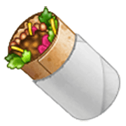 Émoji 🌯 Burrito sur Samsung One UI 3.1.1.