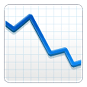 Emoji 📉 Grafico Con Andamento Negativo su Samsung One UI 3.1.1.