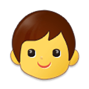 Émoji 🧒 Enfant sur Samsung One UI 3.1.1.