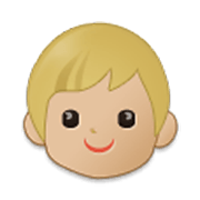 🧒🏼 Emoji Infante: Tono De Piel Claro Medio en Samsung One UI 3.1.1.