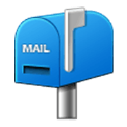 Émoji 📫 Boîte Aux Lettres Fermée Drapeau Levé sur Samsung One UI 3.1.1.