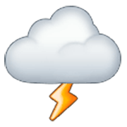 🌩️ Emoji Nube Con Rayo en Samsung One UI 3.1.1.