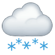 🌨️ Emoji Nube Con Nieve en Samsung One UI 3.1.1.