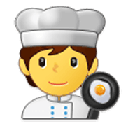 Emoji 🧑‍🍳 Persona Che Cucina su Samsung One UI 3.1.1.