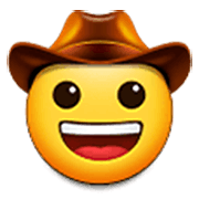 🤠 Emoji Gesicht mit Cowboyhut Samsung One UI 3.1.1.