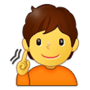 🧏 Emoji gehörlose Person Samsung One UI 3.1.1.
