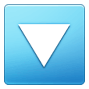 🔽 Emoji Triángulo Hacia Abajo en Samsung One UI 3.1.1.