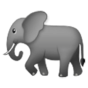 Emoji 🐘 Elefante su Samsung One UI 3.1.1.