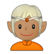 🧝🏽 Emoji Elfo: Pele Morena na Samsung One UI 3.1.1.