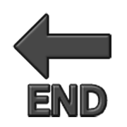 🔚 Emoji END-Pfeil Samsung One UI 3.1.1.