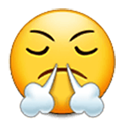 Emoji 😤 Faccina Che Sbuffa su Samsung One UI 3.1.1.